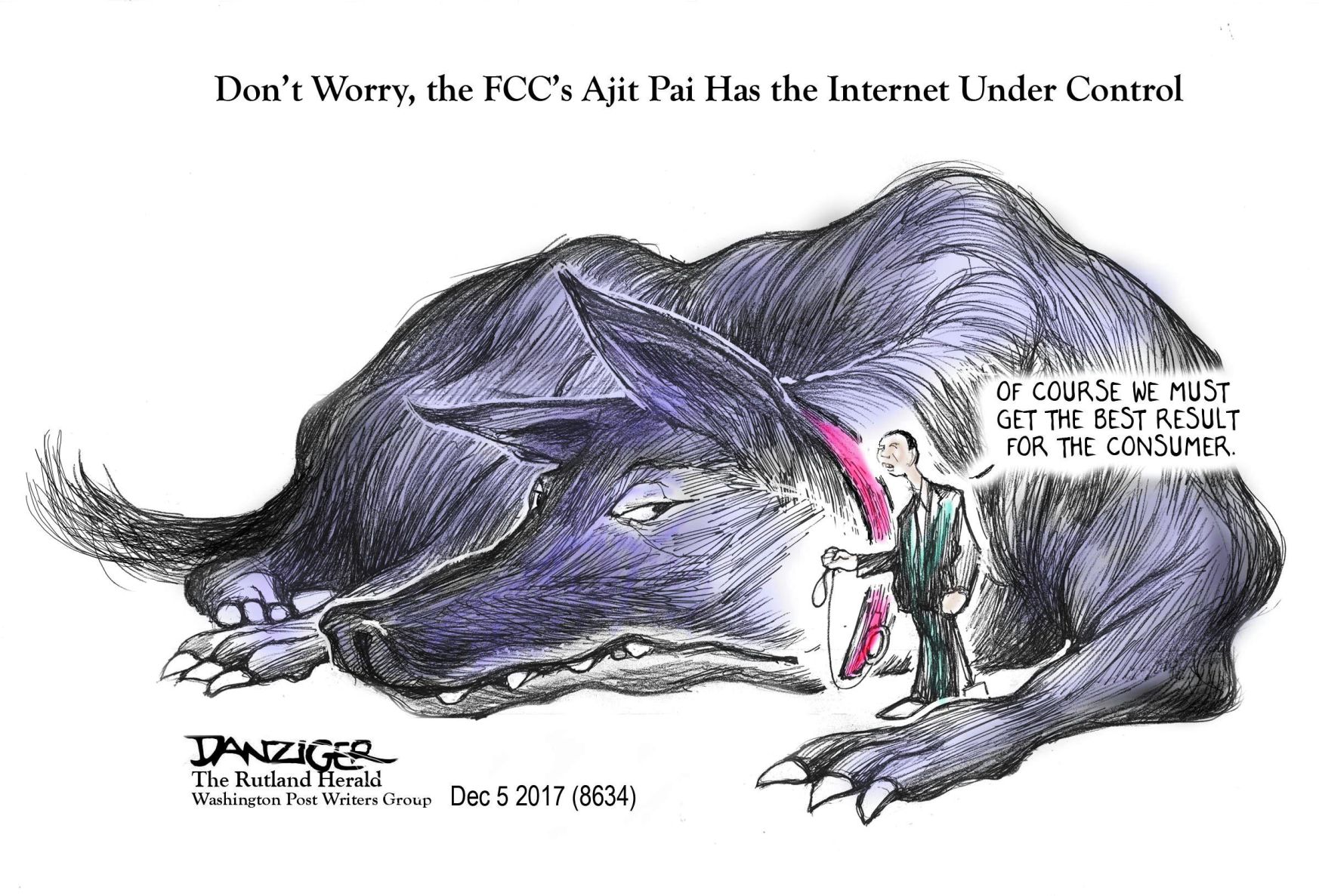 Jeff Danziger cartoon